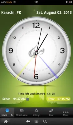 Ramadan Times android App screenshot 3